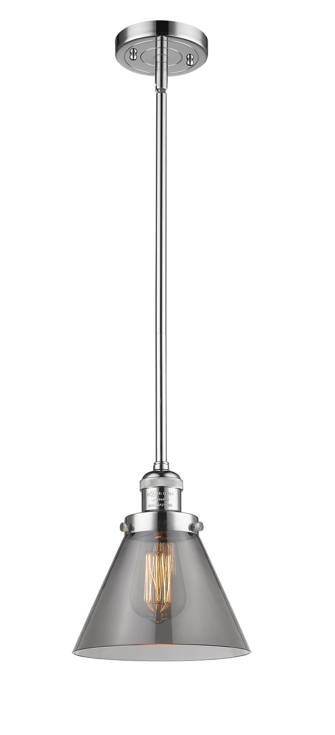 Innovations - 201S-PC-G43 - One Light Mini Pendant - Franklin Restoration - Polished Chrome