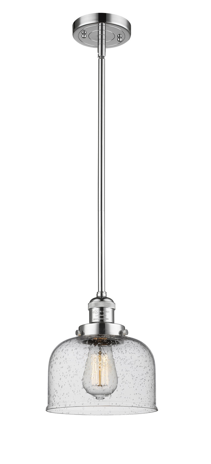 Innovations - 201S-PC-G74 - One Light Mini Pendant - Franklin Restoration - Polished Chrome