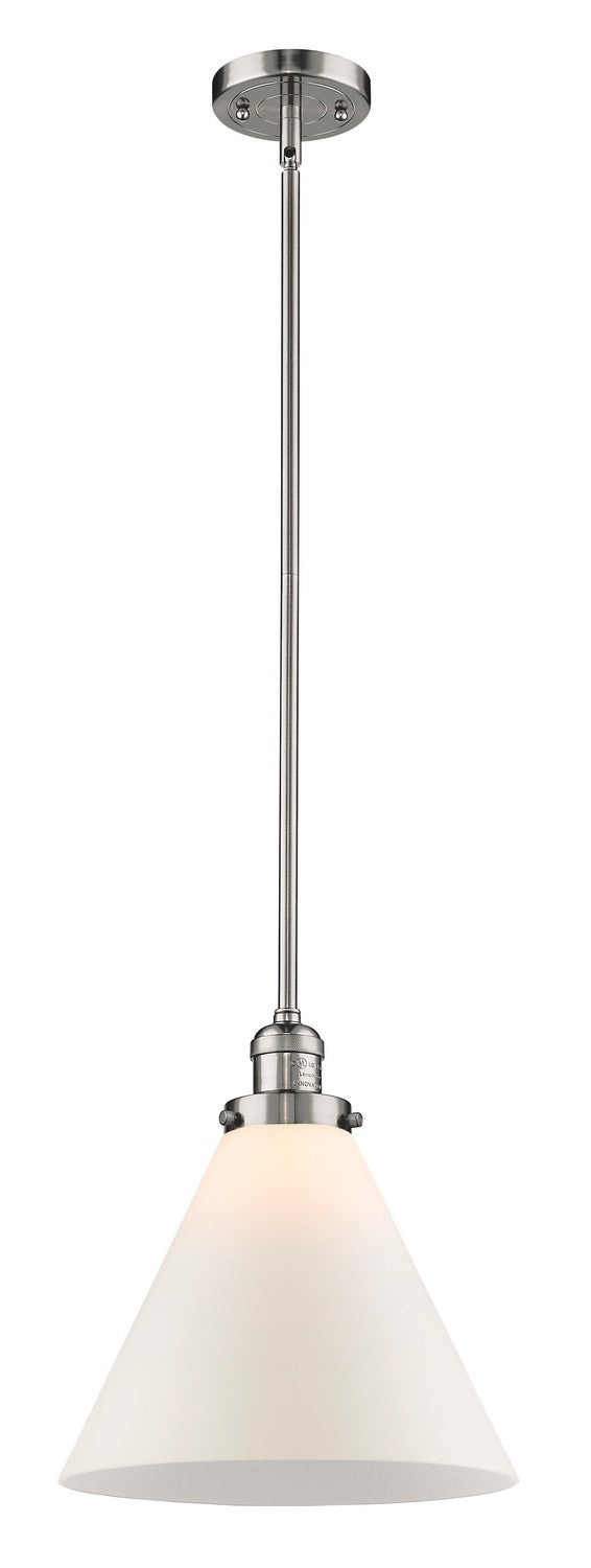 Innovations - 201S-PN-G41-L - One Light Mini Pendant - Franklin Restoration - Polished Nickel