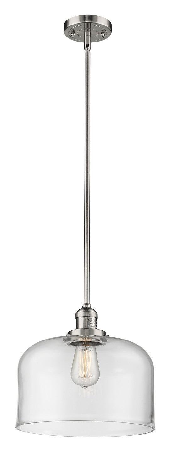 Innovations - 201S-PN-G72-L - One Light Mini Pendant - Franklin Restoration - Polished Nickel