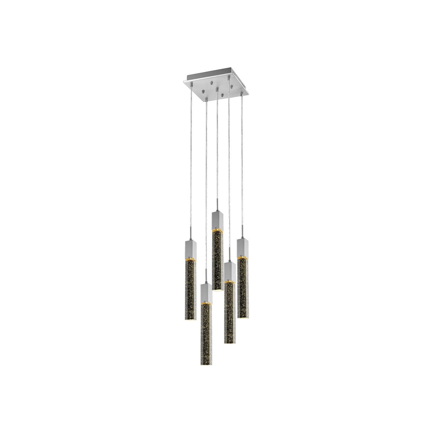 Avenue Lighting - HF1900-5-GL-CH - LED Pendant - The Original Glacier - Polished Chrome