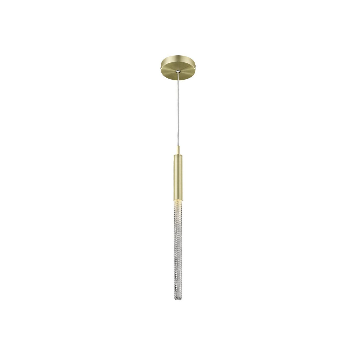 Avenue Lighting - HF2020-BOA-BB - LED Pendant - Main St. - Brushed Brass