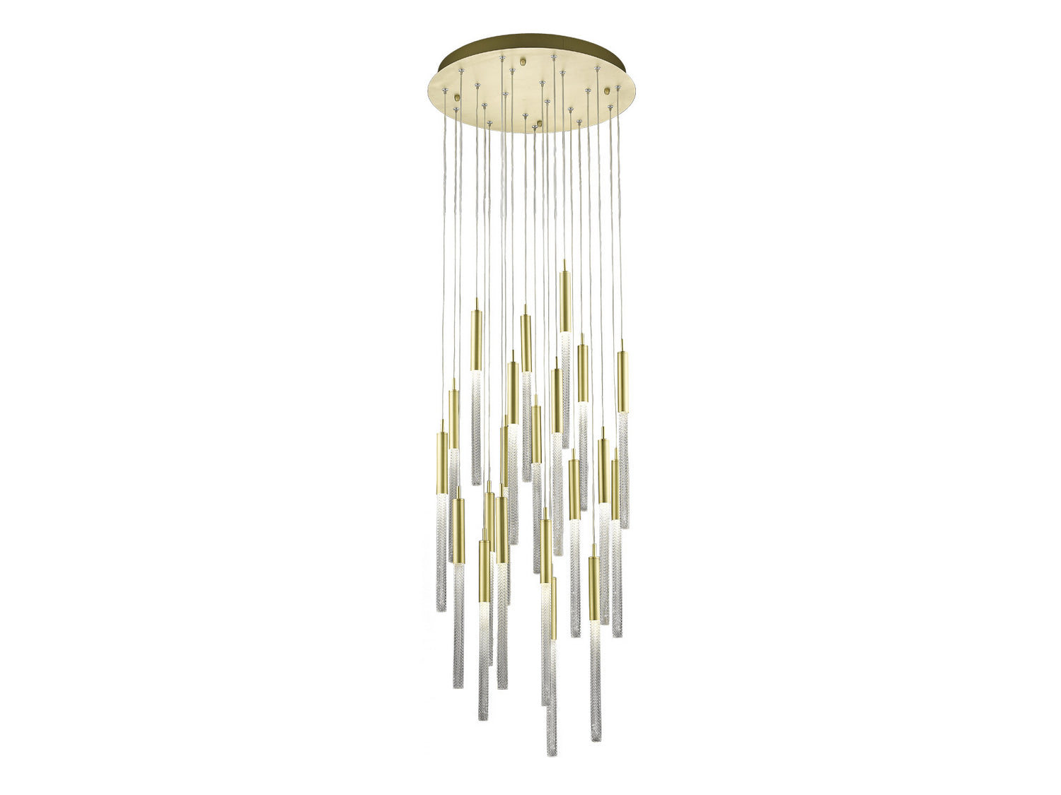 Avenue Lighting - HF2021-BOA-BB - LED Pendant - Main St. - Brushed Brass