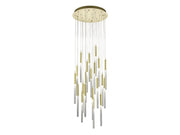 Avenue Lighting - HF2021-BOA-BB - LED Pendant - Main St. - Brushed Brass