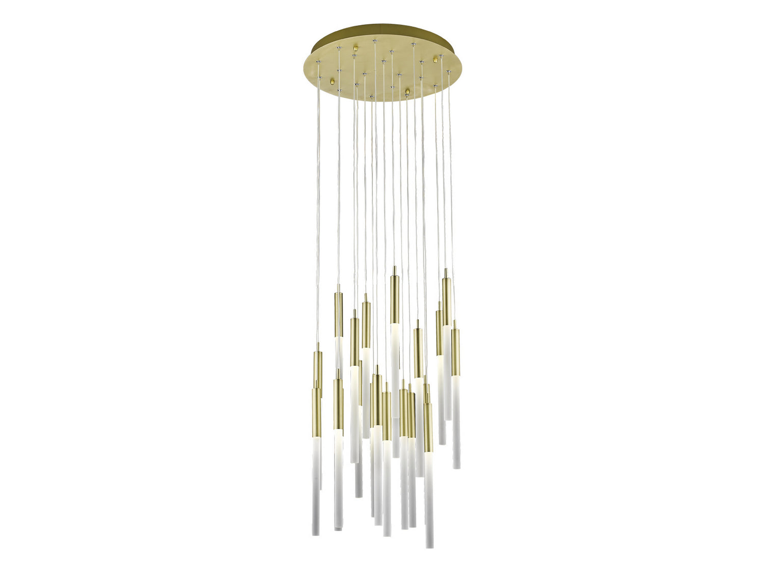 Avenue Lighting - HF2021-FR-BB - LED Pendant - Main St. - Brushed Brass