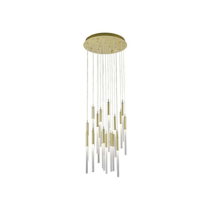 Avenue Lighting - HF2021-FR-BB - LED Pendant - Main St. - Brushed Brass