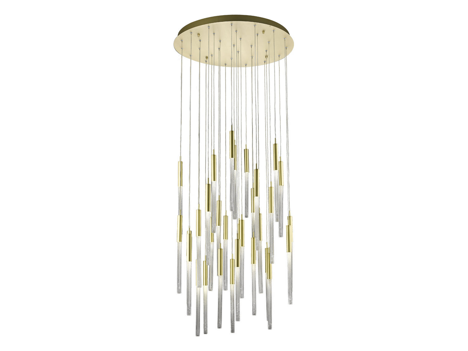 Avenue Lighting - HF2031-BOA-BB - LED Pendant - Main St. - Brushed Brass