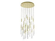 Avenue Lighting - HF2031-FR-BB - LED Pendant - Main St. - Brushed Brass