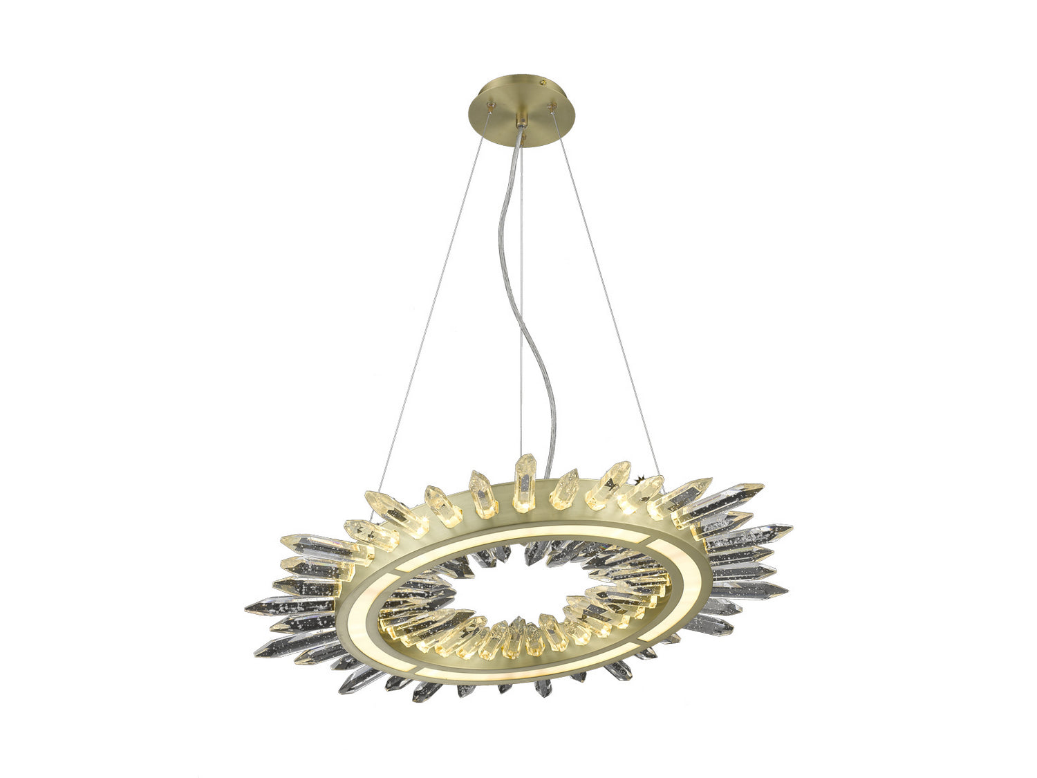 Avenue Lighting - HF3027-BB - LED Chandelier - Aspen - Brushed Brass
