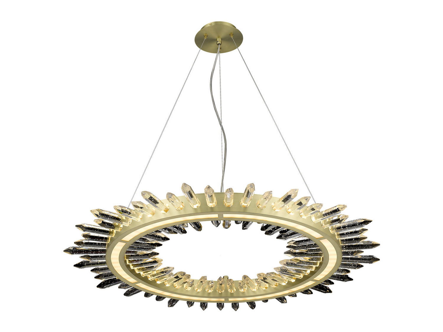 Avenue Lighting - HF3034-BB - LED Chandelier - Aspen - Brushed Brass