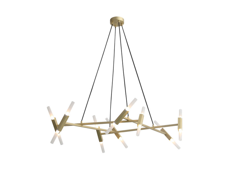 Avenue Lighting - HF6016-BB - LED Pendant - Manhattan Ave. - Brushed Brass