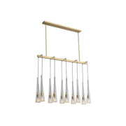 Avenue Lighting - HF8133-BB - Ten Light Pendant - Abbey Park - Brushed Brass