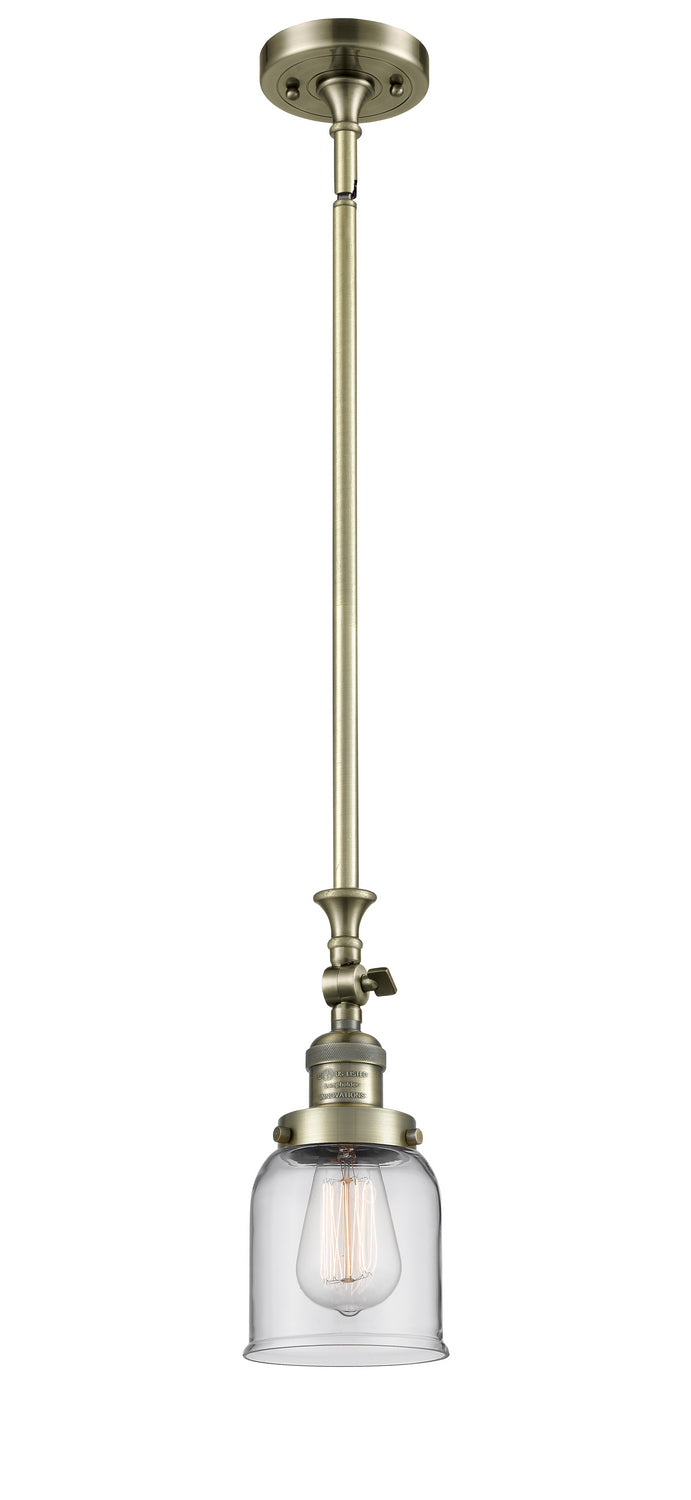 Innovations - 206-AB-G52 - One Light Mini Pendant - Franklin Restoration - Antique Brass