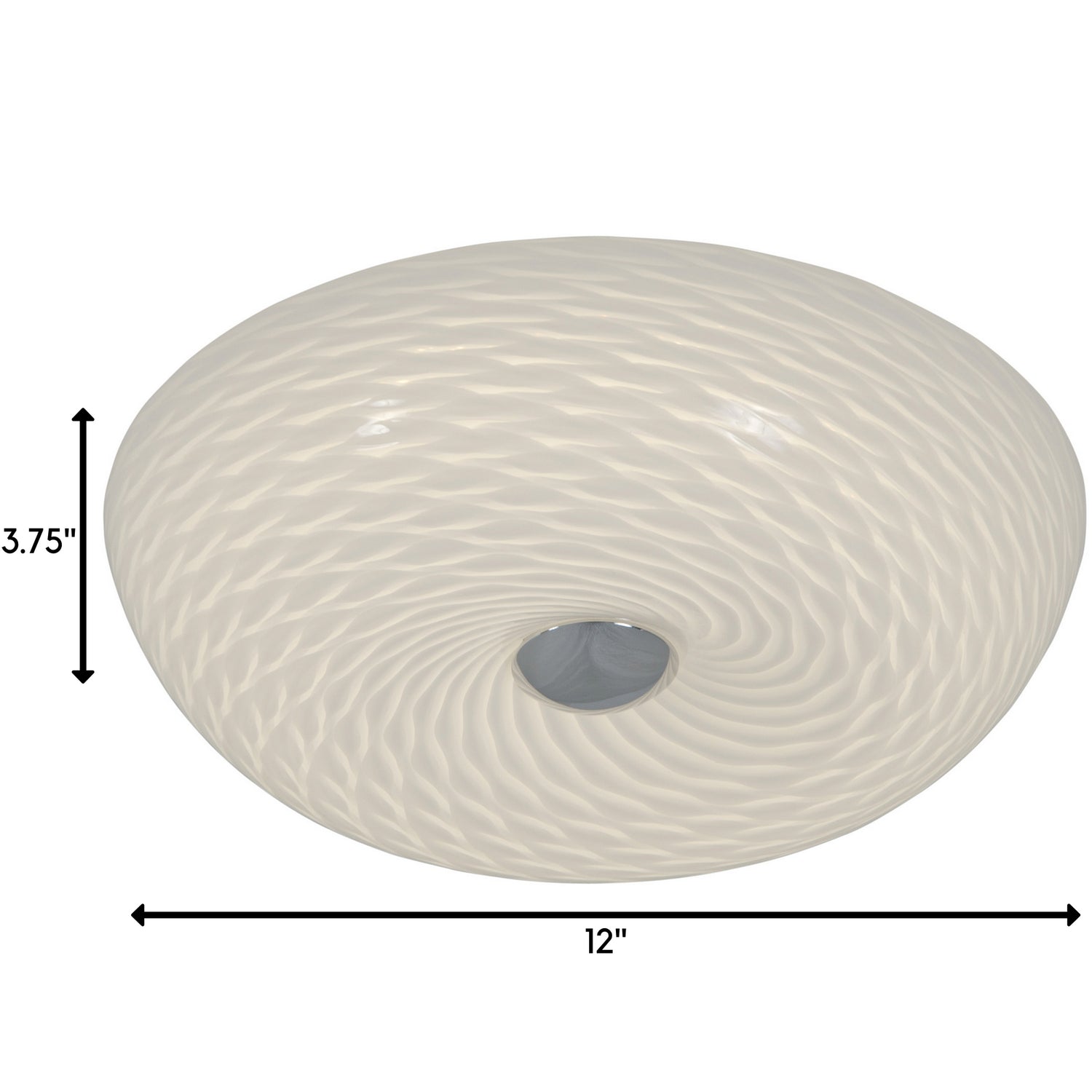 Varaluz - AC1581 - Two Light Flush Mount - Swirled - Chrome