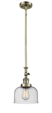 Innovations - 206-AB-G74 - One Light Mini Pendant - Franklin Restoration - Antique Brass