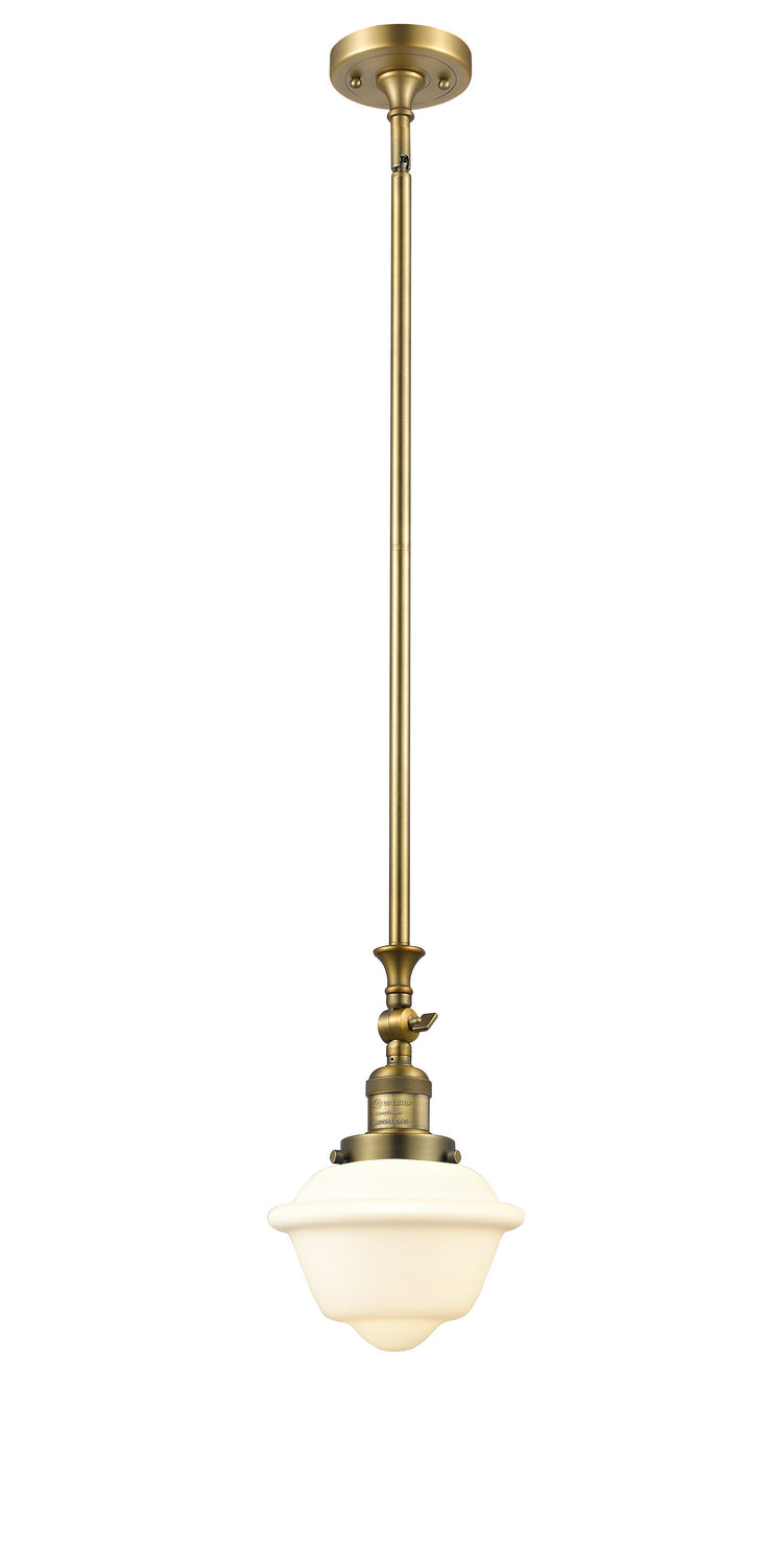 Innovations - 206-BB-G531 - One Light Mini Pendant - Franklin Restoration - Brushed Brass
