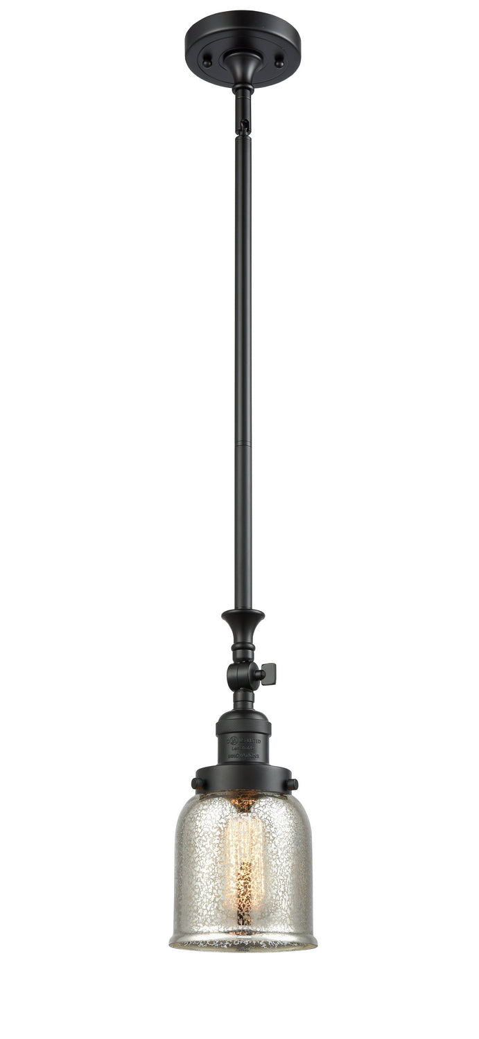 Innovations - 206-BK-G58 - One Light Mini Pendant - Franklin Restoration - Matte Black