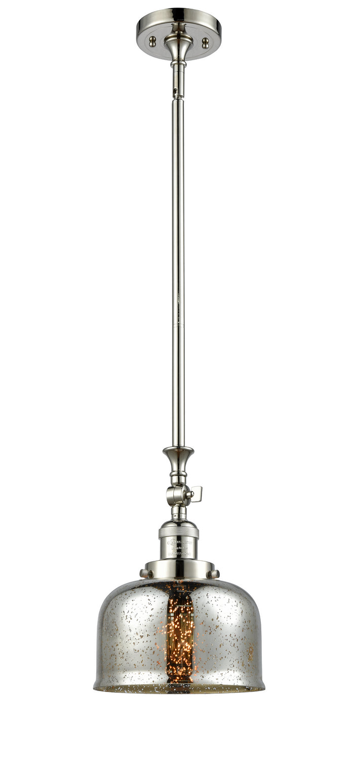 Innovations - 206-PN-G78 - One Light Mini Pendant - Franklin Restoration - Polished Nickel