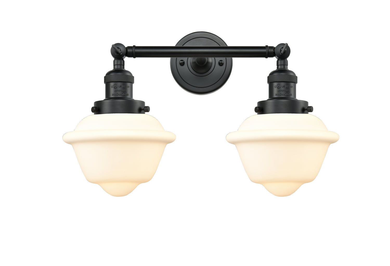 Innovations - 208-BK-G531 - Two Light Bath Vanity - Franklin Restoration - Matte Black
