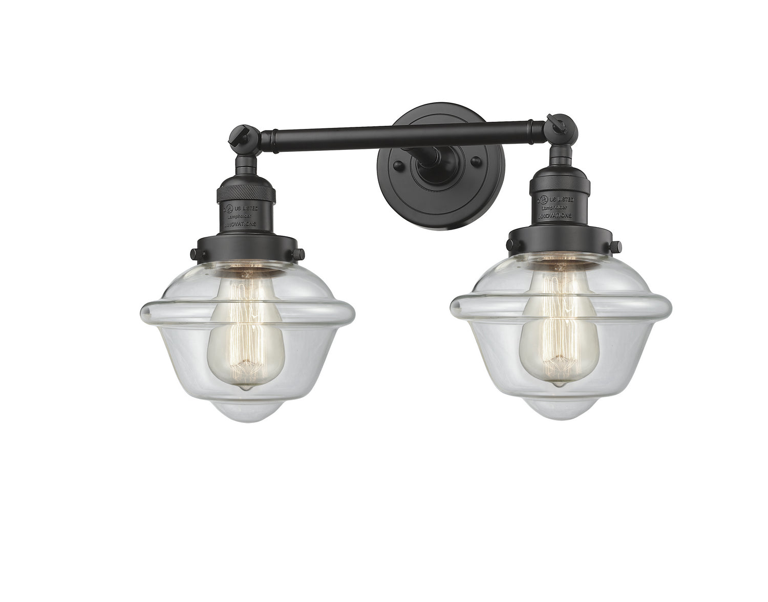Innovations - 208-OB-G532 - Two Light Bath Vanity - Franklin Restoration - Oil Rubbed Bronze