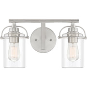 Quoizel - EMR8602BN - Two Light Bath Fixture - Emerson - Brushed Nickel