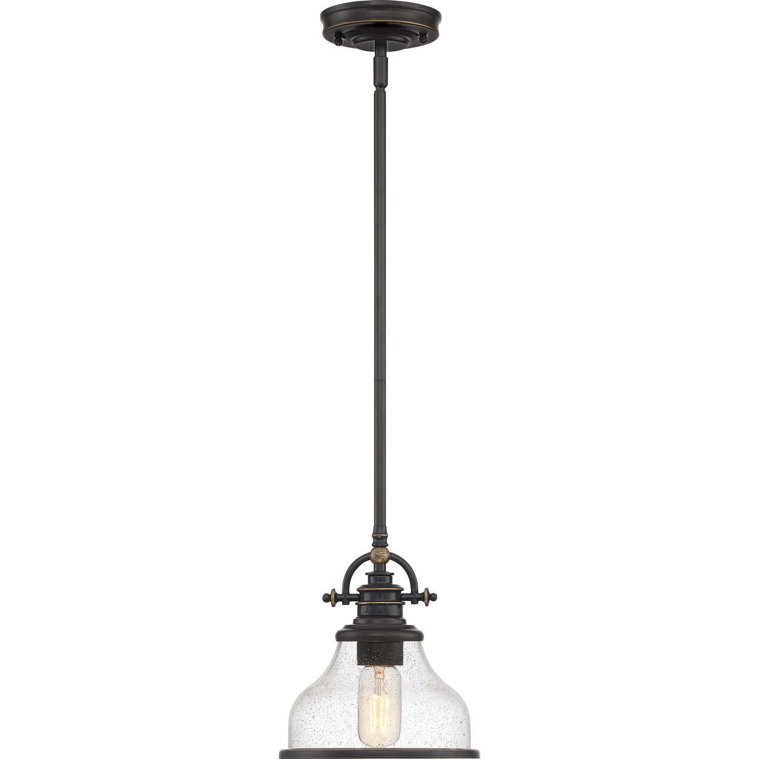 Quoizel - GRTS1508PN - One Light Mini Pendant - Grant - Palladian Bronze