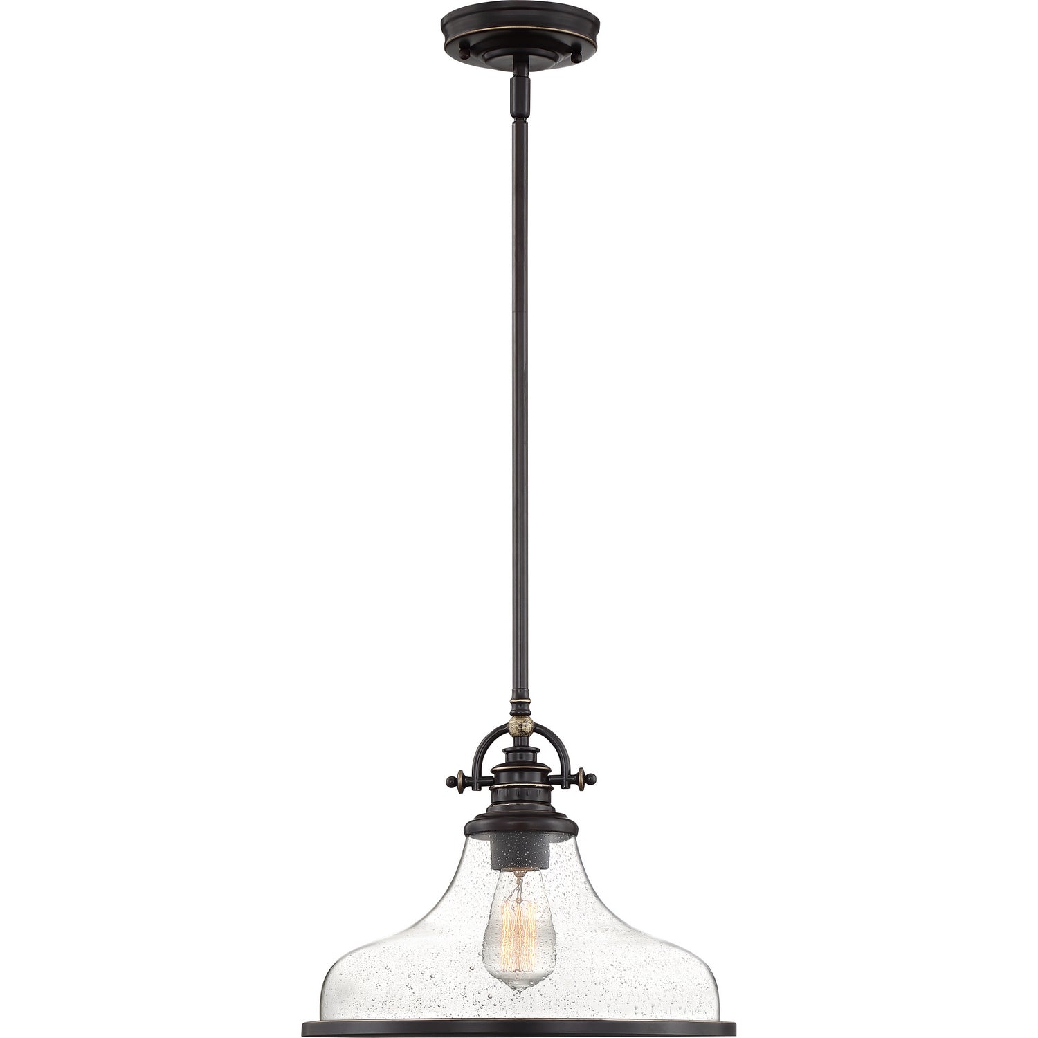 Quoizel - GRTS2814PN - One Light Pendant - Grant - Palladian Bronze