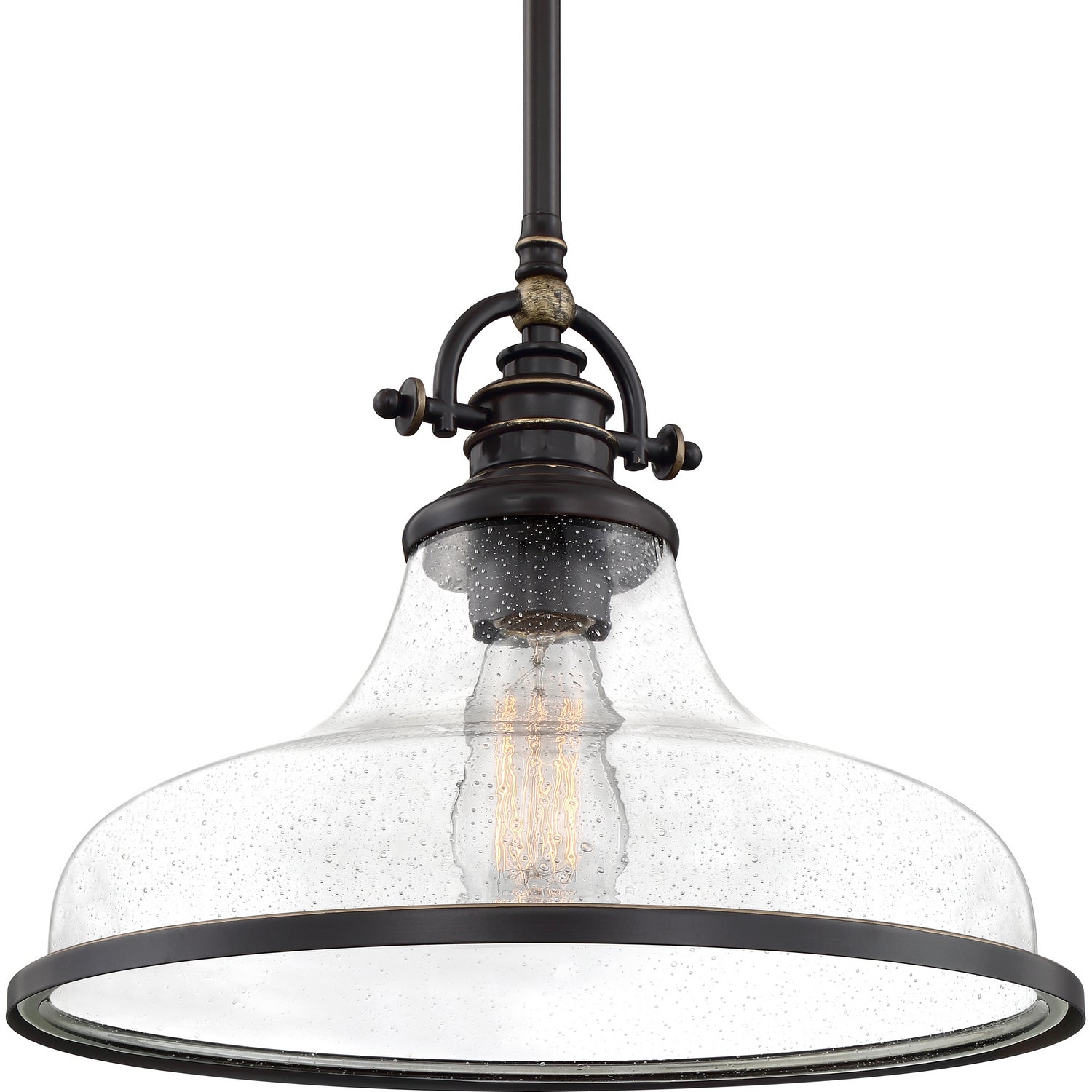 Quoizel - GRTS2814PN - One Light Pendant - Grant - Palladian Bronze