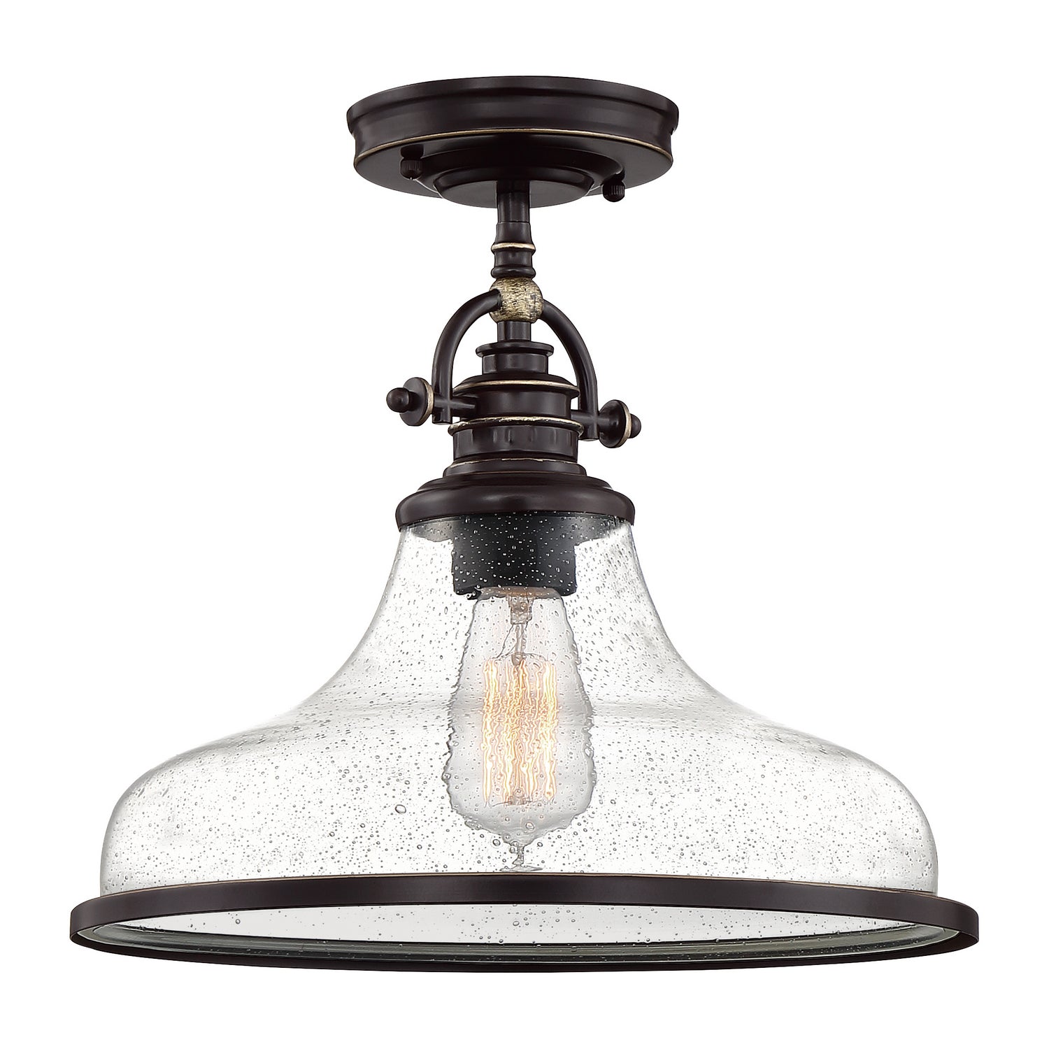 Quoizel - GRTS2814PN - One Light Pendant - Grant - Palladian Bronze