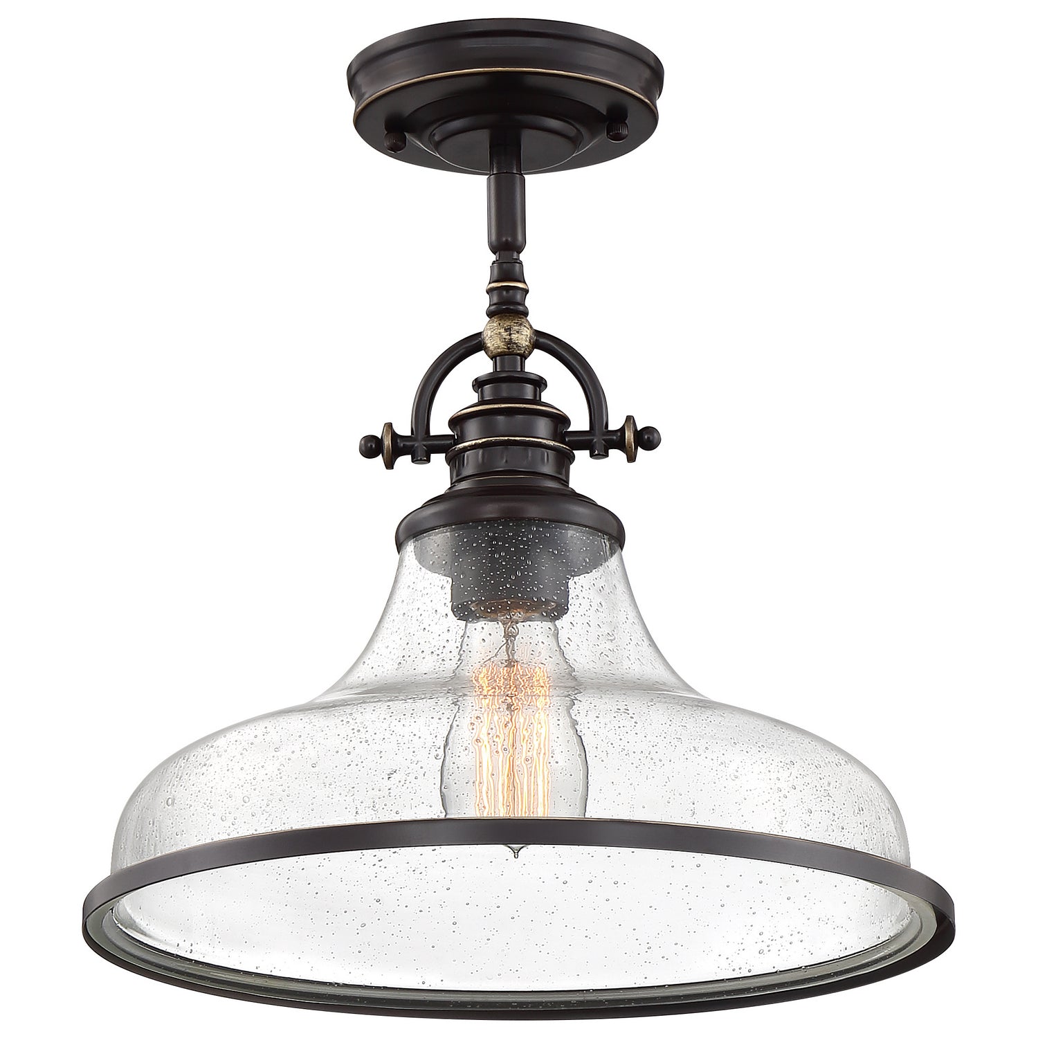 Quoizel - GRTS2814PN - One Light Pendant - Grant - Palladian Bronze