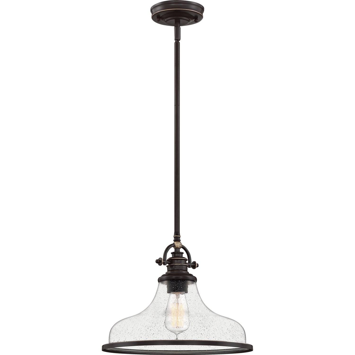 Quoizel - GRTS2814PN - One Light Pendant - Grant - Palladian Bronze