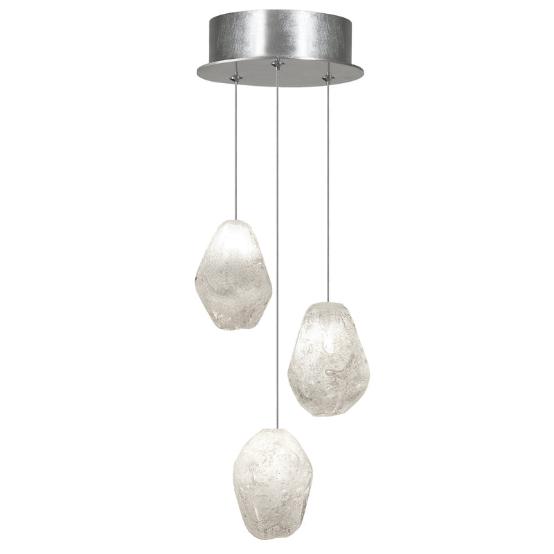 Fine Art Handcrafted Lighting - 852340-13LD - LED Pendant - Natural Inspirations - Silver