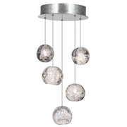 Fine Art Handcrafted Lighting - 852440-106LD - LED Pendant - Natural Inspirations - Silver