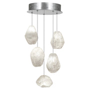Fine Art Handcrafted Lighting - 852440-13LD - LED Pendant - Natural Inspirations - Silver