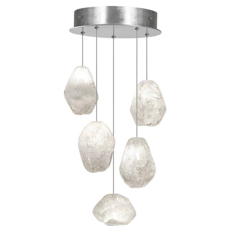 Fine Art Handcrafted Lighting - 852440-13LD - LED Pendant - Natural Inspirations - Silver