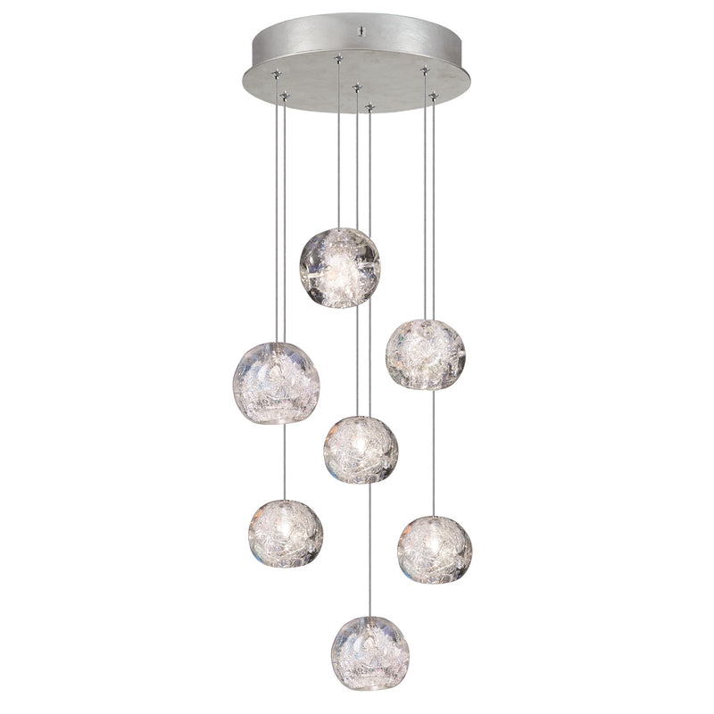 Fine Art Handcrafted Lighting - 852640-106LD - LED Pendant - Natural Inspirations - Silver
