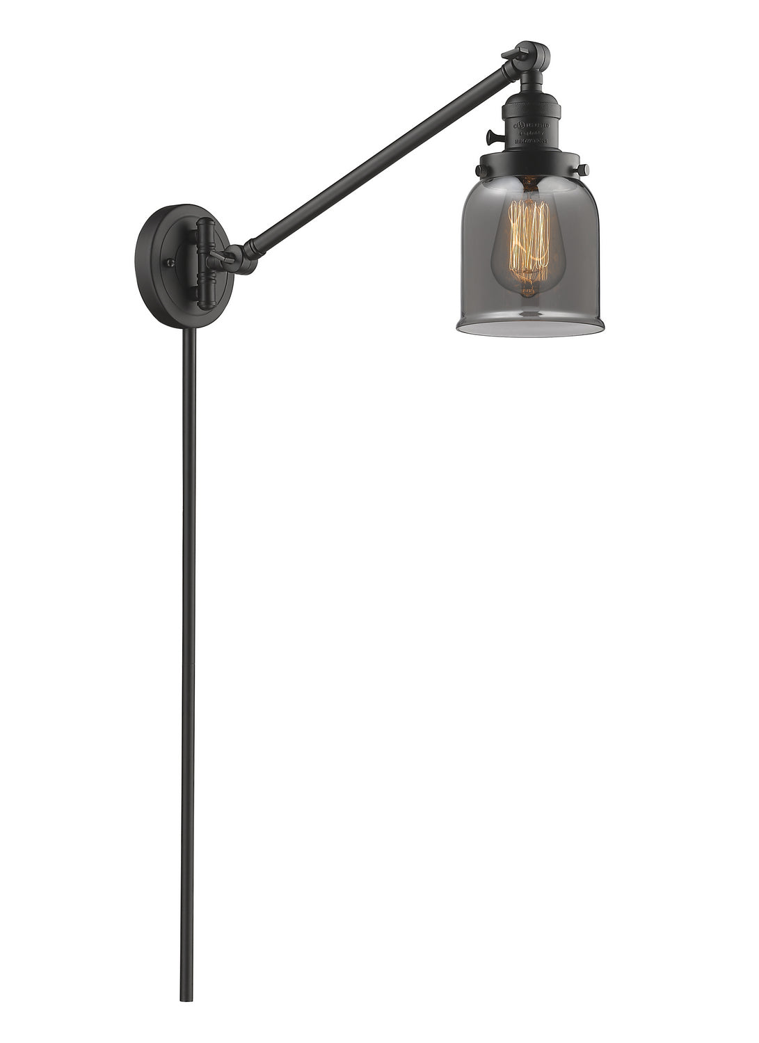 Innovations - 237-OB-G53 - One Light Swing Arm - Franklin Restoration - Oil Rubbed Bronze