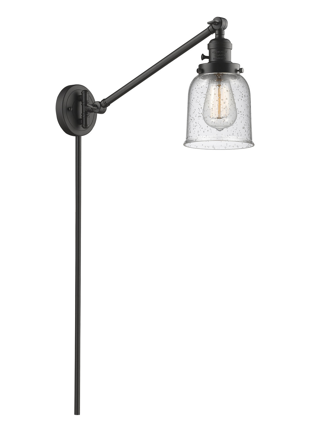 Innovations - 237-OB-G54 - One Light Swing Arm - Franklin Restoration - Oil Rubbed Bronze