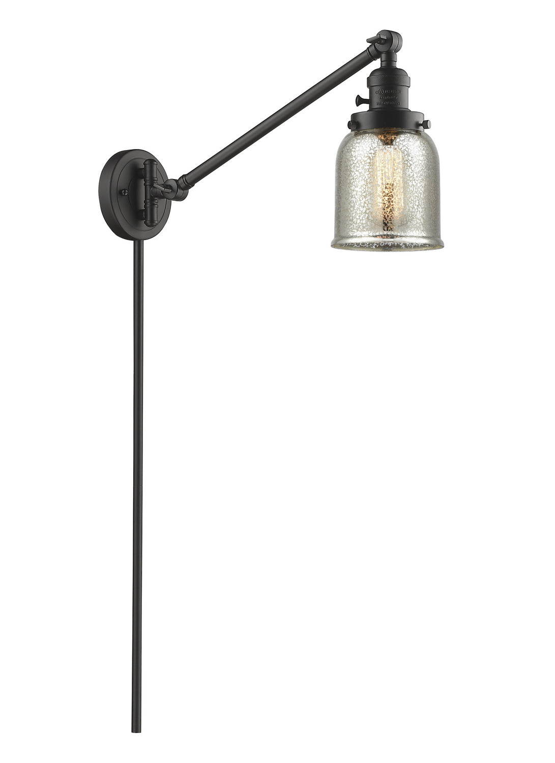 Innovations - 237-OB-G58 - One Light Swing Arm - Franklin Restoration - Oil Rubbed Bronze
