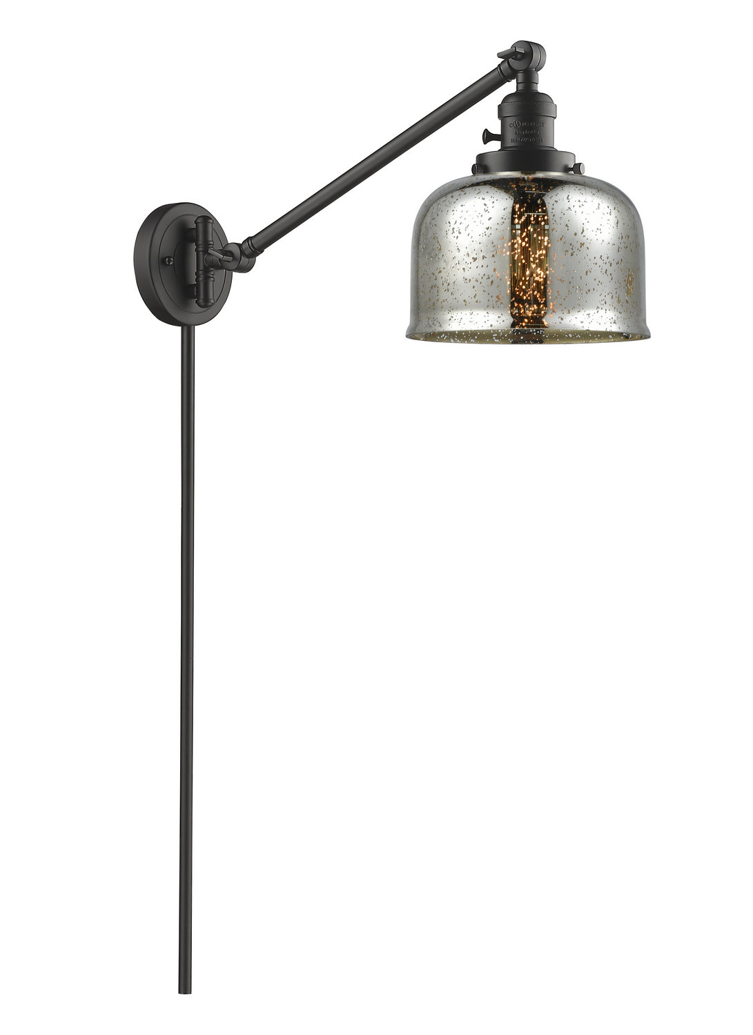 Innovations - 237-OB-G78 - One Light Swing Arm - Franklin Restoration - Oil Rubbed Bronze