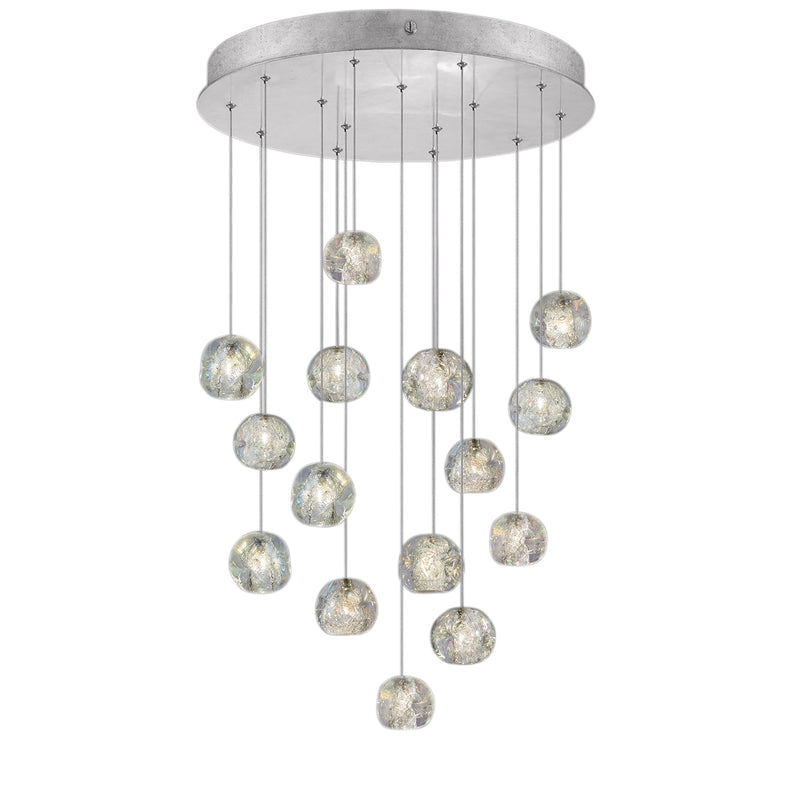 Fine Art Handcrafted Lighting - 853140-106LD - LED Pendant - Natural Inspirations - Silver