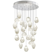 Fine Art Handcrafted Lighting - 853240-13LD - LED Pendant - Natural Inspirations - Silver