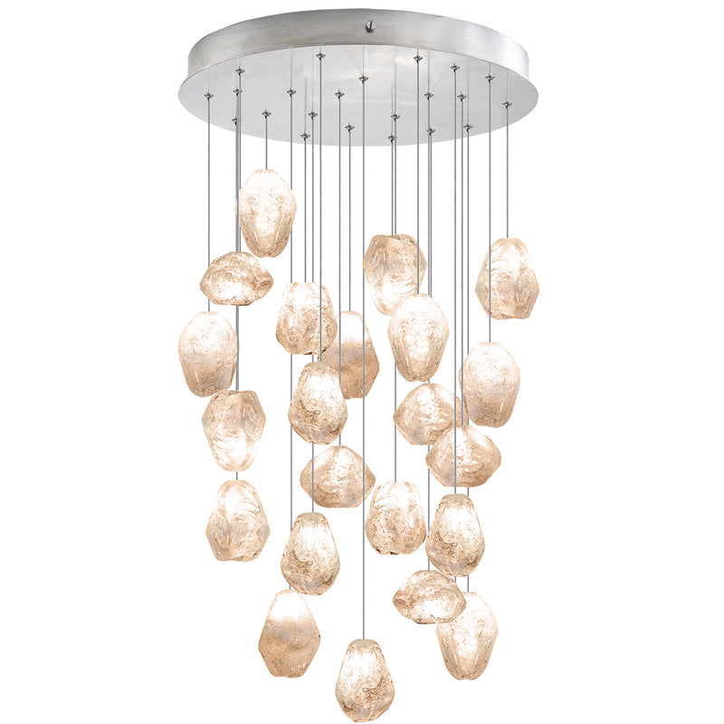 Fine Art Handcrafted Lighting - 853240-14LD - LED Pendant - Natural Inspirations - Silver