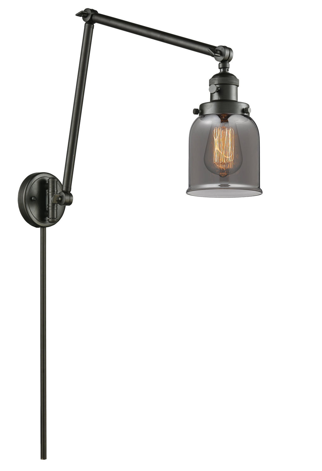Innovations - 238-OB-G53 - One Light Swing Arm - Franklin Restoration - Oil Rubbed Bronze