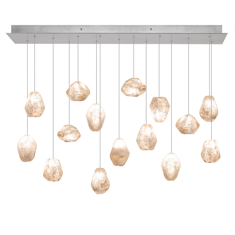 Fine Art Handcrafted Lighting - 853740-14LD - LED Pendant - Natural Inspirations - Silver