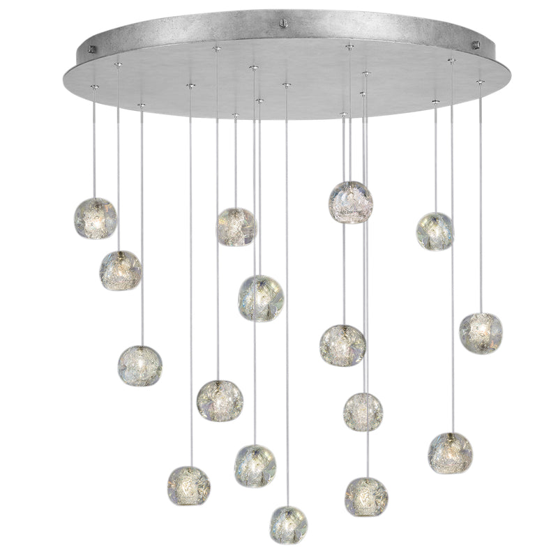 Fine Art Handcrafted Lighting - 862840-106LD - LED Pendant - Natural Inspirations - Silver