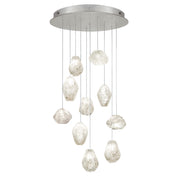 Fine Art Handcrafted Lighting - 863540-13LD - LED Pendant - Natural Inspirations - Silver
