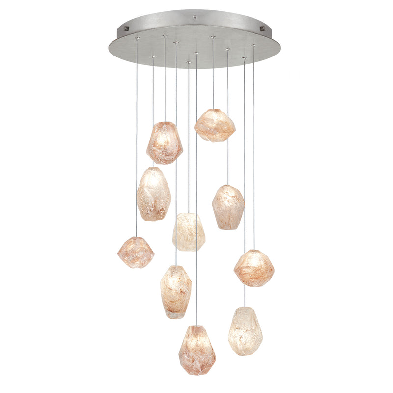Fine Art Handcrafted Lighting - 863540-14LD - LED Pendant - Natural Inspirations - Silver
