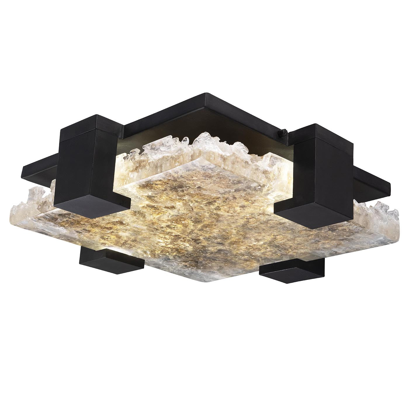 Fine Art - 895440-12ST - LED Flush Mount - Terra - Black