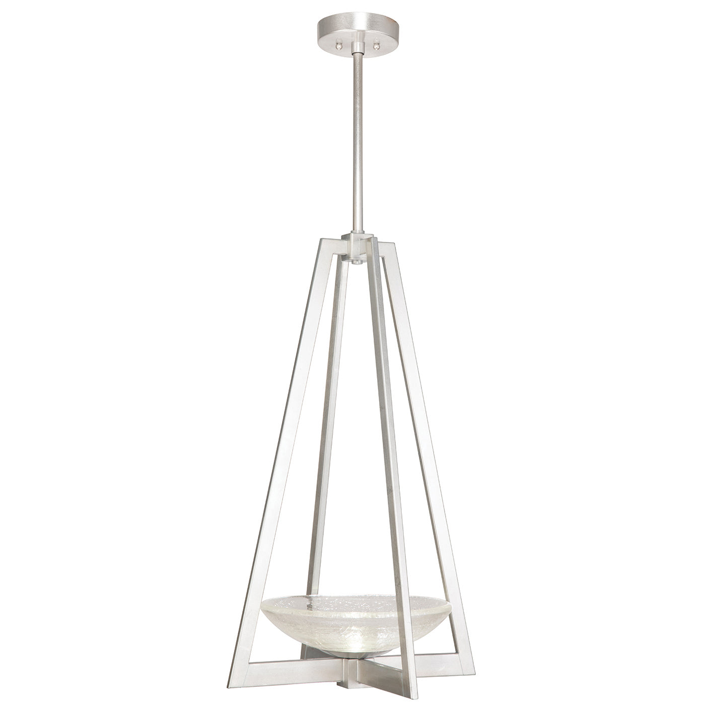 Fine Art Handcrafted Lighting - 896040-1ST - LED Pendant - Delphi - Silver
